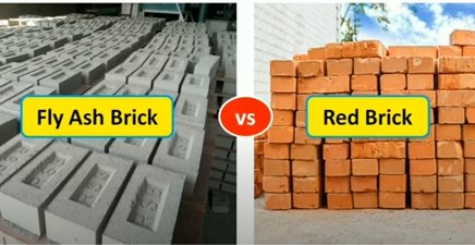 Fly ash brick Vs red brick | Advantages, Disadvantages and Properties